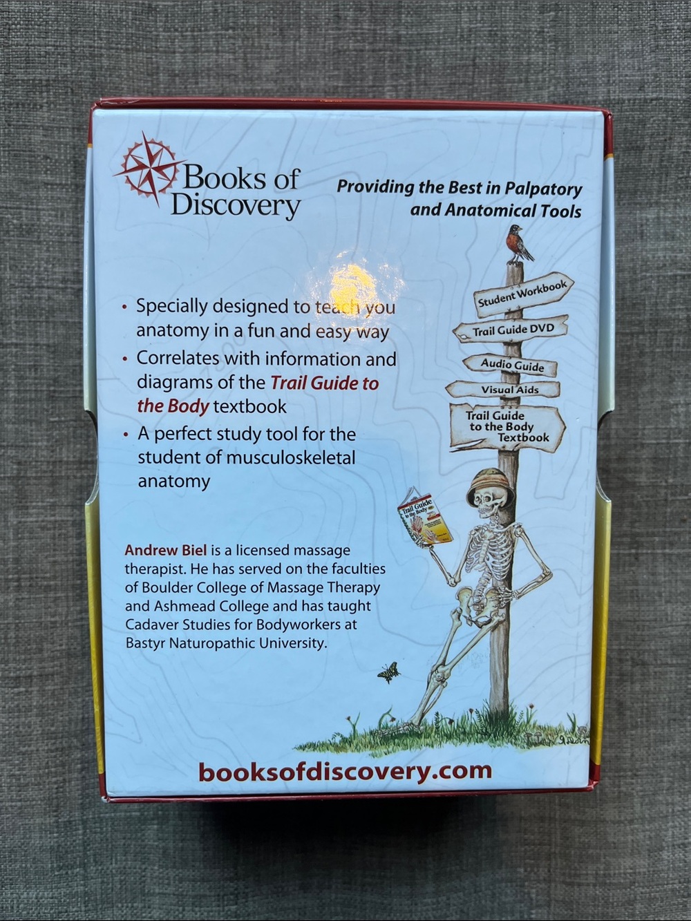 Trail Guide to the Body Books of Discovery Flashcards Vol. One 5th Edition - Picture 4 of 6